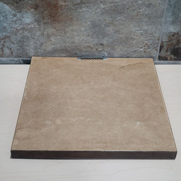 Vintage Framed Cross Stitch Fruit Basket Wall Artwork Hanging Decor - Picture 6 of 10